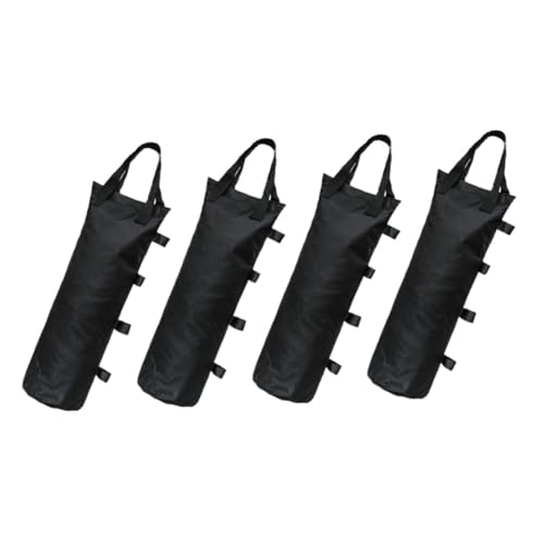 ROMISBABA 4 Stück Teiliges Canopy Sandbag Robuste Zelt Gewichtssäcke für Outdoor Sonnenschutz Windfeste Befestigungstaschen für Camping Sport und Werbezeltstützen Schwarz ROMISBABA 4 Stück Teiliges Canopy Sandbag Robuste Zelt Gewichtssäcke für Outdoor Sonnenschutz Windfeste Befestigungstaschen für Camping Sport und Werbezeltstützen Schwarz von ROMISBABA