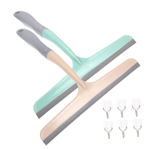 ROMISBABA 4 Stück Teiliges Fenster Duschabzieher Ergonomischem Griff Inklusive Selbstklebenden Haken Vielseitig Einsetzbar für Dusche Fenster Glas Autotüren Platzsparend und Praktisch für ROMISBABA 4 Stück Teiliges Fenster Duschabzieher Ergonomischem Griff Inklusive Selbstklebenden Haken Vielseitig Einsetzbar für Dusche Fenster Glas Autotüren Platzsparend und Praktisch für von ROMISBABA