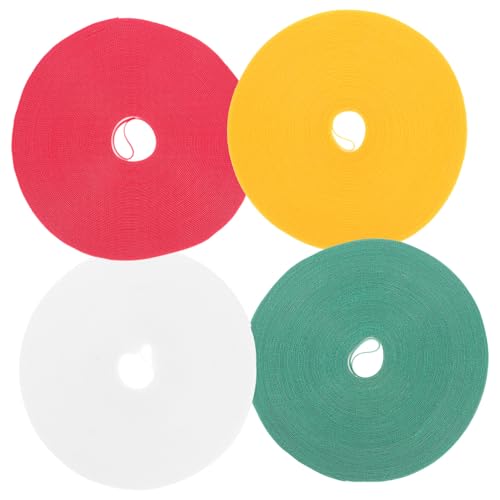 ROMISBABA 4 Stück Teiliges Nylon Kabelbinder mit Haken Schlaufenverschluss Wiederverwendbar Langlebig für Kabelmanagement Am Schreibtisch und Zuhause in Rot Grün Gelb Weiß ROMISBABA 4 Stück Teiliges Nylon Kabelbinder mit Haken Schlaufenverschluss Wiederverwendbar Langlebig für Kabelmanagement Am Schreibtisch und Zuhause in Rot Grün Gelb Weiß von ROMISBABA