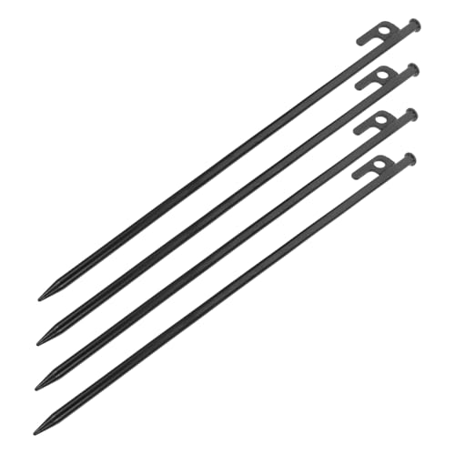 ROMISBABA 4 Stück Teiliges Outdoor Zeltheringe aus Robustem Stahl Lange Stabile Erdanker für Camping Zelt Sonnenschutz Einfach zu Verwenden und Widerstandsfähig gegen Wind und Sturm ROMISBABA 4 Stück Teiliges Outdoor Zeltheringe aus Robustem Stahl Lange Stabile Erdanker für Camping Zelt Sonnenschutz Einfach zu Verwenden und Widerstandsfähig gegen Wind und Sturm von ROMISBABA