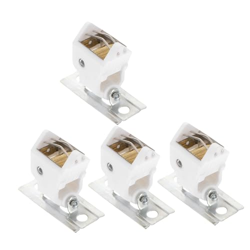 ROMISBABA 4 Stück Teiliges Pulley Lock für Fensterjalousien Stabiler Gardinen Kordelverschluss Rutschfester Vorhangstopper für Römische Rollos für Innenräume und Sichtschutz ROMISBABA 4 Stück Teiliges Pulley Lock für Fensterjalousien Stabiler Gardinen Kordelverschluss Rutschfester Vorhangstopper für Römische Rollos für Innenräume und Sichtschutz von ROMISBABA
