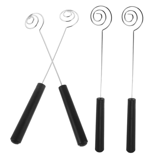 ROMISBABA 4 Stück Teiliges Schokoladen-tauchgabel Hitzebeständigem Edelstahl Multifunktionale Back Fondue-deko-werkzeuge Kompakt und Leicht für Kuchen Pralinen Candy und Diy-dekoration von ROMISBABA