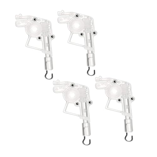 ROMISBABA 4 Stück Teiliges Set Low Profile Wand Tilter für Horizontale Jalousien Form Transparent Robustes Blinds Control Werkzeug Installieren und Langlebig von ROMISBABA