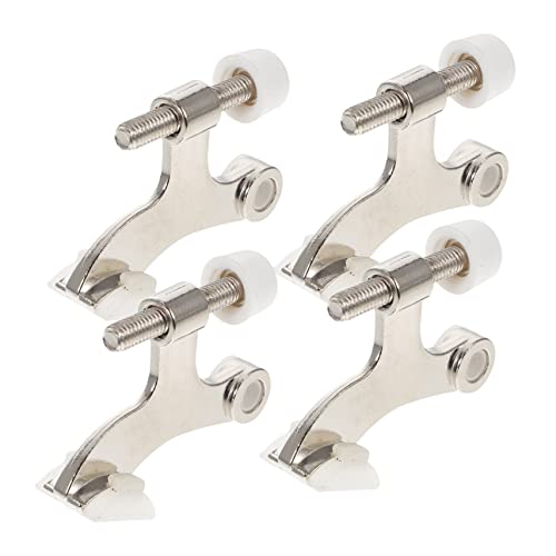 ROMISBABA 4 Stück Teiliges Türstopper aus Verstellbarem Verstärktem Zinklegierung mit Gepolstertem für Zuhause Büro und Schont Wände und Ist Installieren ROMISBABA 4 Stück Teiliges Türstopper aus Verstellbarem Verstärktem Zinklegierung mit Gepolstertem für Zuhause Büro und Schont Wände und Ist Installieren von ROMISBABA