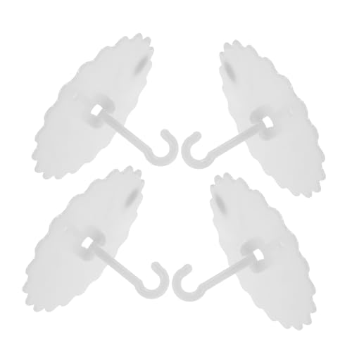 ROMISBABA 4 Stück Teiliges Wandhaken mit Starkem Klebesticker Transparente Selbstklebende Deckenhaken Ablösbar und Belastbar für Schlafzimmer und Moskitonetz Aufhängung ROMISBABA 4 Stück Teiliges Wandhaken mit Starkem Klebesticker Transparente Selbstklebende Deckenhaken Ablösbar und Belastbar für Schlafzimmer und Moskitonetz Aufhängung von ROMISBABA