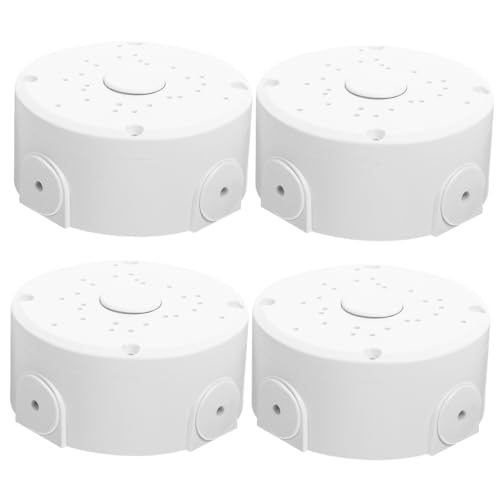 ROMISBABA 4 Stück Wasserdichte Überwachungskamera Kabelbox Teiliges Kabelhalter für Außenbereich Deckenmontage Kabelschutz Gehäuse Kompatibel mit Cctv und Outdoor Verteilerdose ROMISBABA 4 Stück Wasserdichte Überwachungskamera Kabelbox Teiliges Kabelhalter für Außenbereich Deckenmontage Kabelschutz Gehäuse Kompatibel mit Cctv und Outdoor Verteilerdose von ROMISBABA