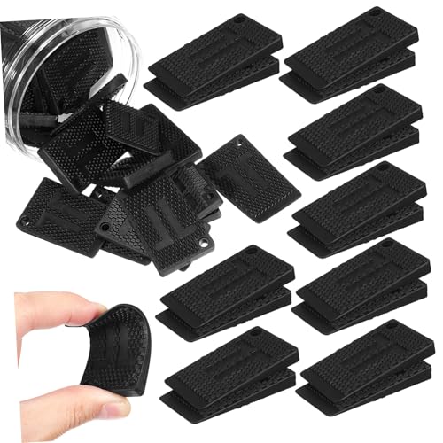 ROMISBABA 40 Stück Teiliges Möbel nivellierset Kunststoff wasserwaagenkeile rutschfeste Möbelkeile für Unebene Böden Vielseitige Nivellierkeile für Tisch Bett Schrank und Haushaltsgeräte von ROMISBABA