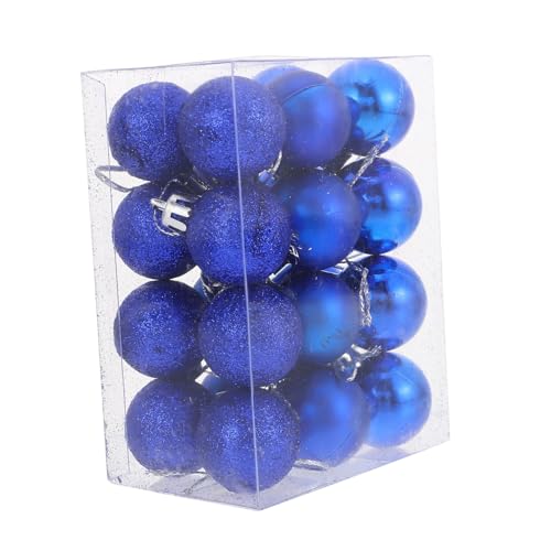 ROMISBABA 48 Stück Teiliges Weihnachtskugel Blau Weihnachtsbaum Schmuck Hängende Weihnachtsdeko Party Dekoration für Zuhause Büro und Festlichkeiten ROMISBABA 48 Stück Teiliges Weihnachtskugel Blau Weihnachtsbaum Schmuck Hängende Weihnachtsdeko Party Dekoration für Zuhause Büro und Festlichkeiten von ROMISBABA