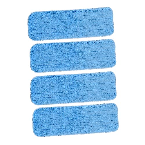 ROMISBABA 4Stücke Wischpads für Langlebige Mikrofaser Bodenreinigungstücher Wiederverwendbar und Waschbar für Hartholz Fliesen und ROMISBABA 4Stücke Wischpads für Langlebige Mikrofaser Bodenreinigungstücher Wiederverwendbar und Waschbar für Hartholz Fliesen und von ROMISBABA