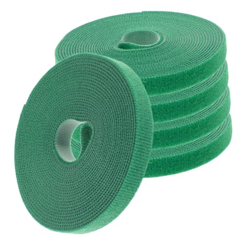 ROMISBABA 5 Rollen Selbstklebendes Klettband Wiederverwendbares Kabelmanagement Klettklebeband für Kabelbinder Pflanzenbinden Garage Wetterfest Individuell Zuschneidbar ROMISBABA 5 Rollen Selbstklebendes Klettband Wiederverwendbares Kabelmanagement Klettklebeband für Kabelbinder Pflanzenbinden Garage Wetterfest Individuell Zuschneidbar von ROMISBABA