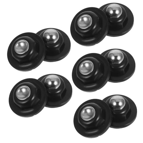 ROMISBABA 5 Sätze Magnetische Türstopper aus Weichem Transparentem Material mit Doppelseitigem Kleber Geräuschloser Türpuffer und Wandschutz Selbstklebend Platzsparend für Zuhause Büro und von ROMISBABA