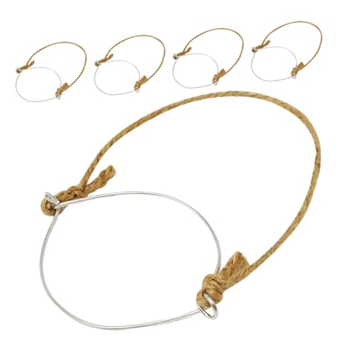 ROMISBABA 5 Stück Edelstahl Drahtgriffe Einmachglas Haken zum Aufhängen von Einmachgläsern und Dosen Platzsparend Vielseitig Nutzbar Einfache Montage ohne Werkzeug Geeignet für ROMISBABA 5 Stück Edelstahl Drahtgriffe Einmachglas Haken zum Aufhängen von Einmachgläsern und Dosen Platzsparend Vielseitig Nutzbar Einfache Montage ohne Werkzeug Geeignet für von ROMISBABA