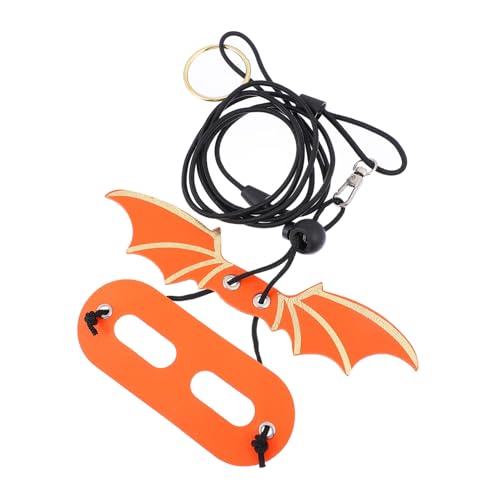 ROMISBABA 5 Stück Einstellbares Reptilien Geschirr mit Leine Teiliges für Bartagamen und Eidechsen Farbenfrohes Flügel Design Strapazierfähiges Sicheres Material für Kleine Reptilien und von ROMISBABA