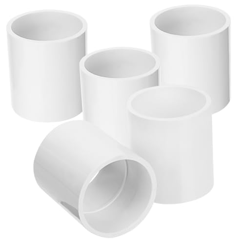 ROMISBABA 5 Stück Teiliges PVC Rohrverbinder Gerade Verbindung für Wohnbereiche Widerstandsfähig gegen Säuren und Basen Leichte Installation Geeignet für Gartenbewässerung und ROMISBABA 5 Stück Teiliges PVC Rohrverbinder Gerade Verbindung für Wohnbereiche Widerstandsfähig gegen Säuren und Basen Leichte Installation Geeignet für Gartenbewässerung und von ROMISBABA