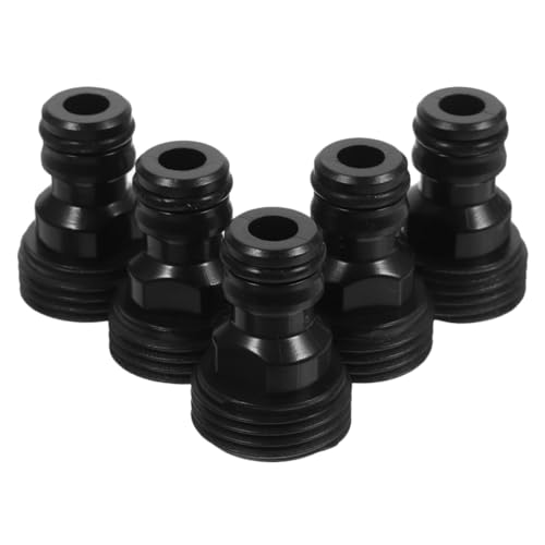 ROMISBABA 5 Stück Teiliges Schnellkupplungs Wasserhahnadapter Schlauchanschluss Gartenschlauchverbinder Korrosionsbeständig für Waschmaschine und Bewässerung ROMISBABA 5 Stück Teiliges Schnellkupplungs Wasserhahnadapter Schlauchanschluss Gartenschlauchverbinder Korrosionsbeständig für Waschmaschine und Bewässerung von ROMISBABA
