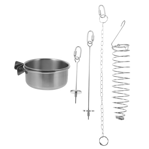 ROMISBABA 5 Stück Teiliges Vogel Futterhalter Langlebige Obst und Gemüse Spieße für Papageien und Kleine Vögel Vogelfutter Zubehör für Gesunde und Beschäftigung von ROMISBABA