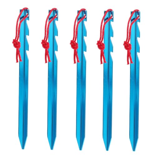 ROMISBABA 5 Stück Teiliges Zelt heringe aus Aluminiumlegierung Dreieckige Zeltnägel mit Erhöhter Öse Extra Leicht Stabil und Vielseitig für Outdoor Camping Strand Sand Schneeboden Geeignet ROMISBABA 5 Stück Teiliges Zelt heringe aus Aluminiumlegierung Dreieckige Zeltnägel mit Erhöhter Öse Extra Leicht Stabil und Vielseitig für Outdoor Camping Strand Sand Schneeboden Geeignet von ROMISBABA