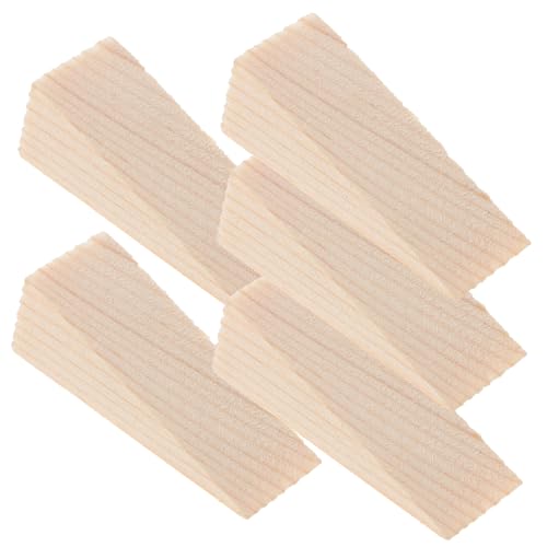 ROMISBABA 5 Stück Türstopper aus Holz Praktische Dreieckige Keile Rutschfest Stabil und Schwer Belastbar als Türhalter für Zuhause und Büro S ROMISBABA 5 Stück Türstopper aus Holz Praktische Dreieckige Keile Rutschfest Stabil und Schwer Belastbar als Türhalter für Zuhause und Büro S von ROMISBABA