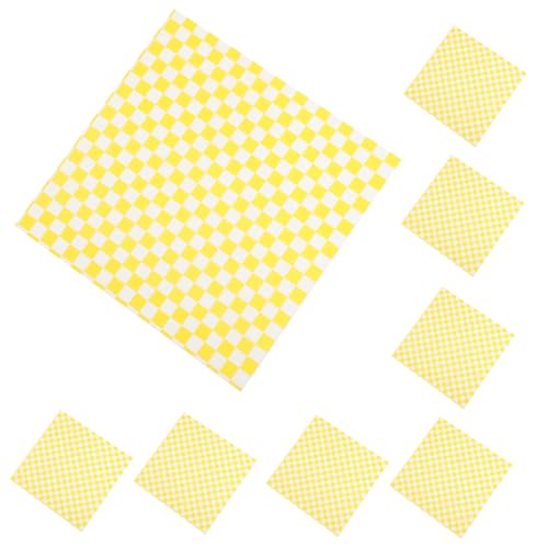 ROMISBABA 50 Blatt Fettbeständiges Lebensmittel Verpackungspapier mit Schachbrettmuster Antihaftbeschichtetes Sandwich Pommespapier Vielseitig für Party Backen Picknick ROMISBABA 50 Blatt Fettbeständiges Lebensmittel Verpackungspapier mit Schachbrettmuster Antihaftbeschichtetes Sandwich Pommespapier Vielseitig für Party Backen Picknick von ROMISBABA