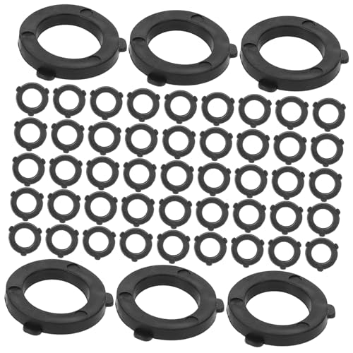 ROMISBABA 50 Stück Gummi Dichtungsringe Gartenschlauch Dichtungen Schlauch Reparatur Dichtung Wasserschlauch Dichtung Flexibel Langlebig Für Garten Bewässerung Zubehör von ROMISBABA