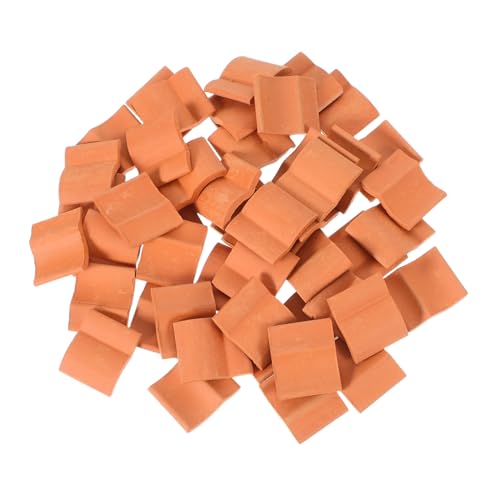 ROMISBABA 50 Stück Maßstab für DIY Puppenhaus Dächer Sandtisch Landschaften Detailgetreue Simulation Vielseitig für Modellbau und Bastelprojekte ROMISBABA 50 Stück Maßstab für DIY Puppenhaus Dächer Sandtisch Landschaften Detailgetreue Simulation Vielseitig für Modellbau und Bastelprojekte von ROMISBABA