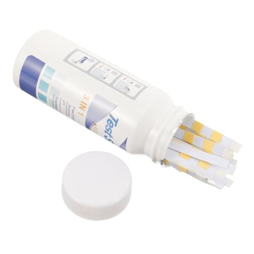 ROMISBABA 50 Stück Pool Wasserteststreifen Alkalinität Ph wert Testpapier für Trinkwasser Aquarium Schwimmbad Genaue Wasserqualität Messung ROMISBABA 50 Stück Pool Wasserteststreifen Alkalinität Ph wert Testpapier für Trinkwasser Aquarium Schwimmbad Genaue Wasserqualität Messung von ROMISBABA