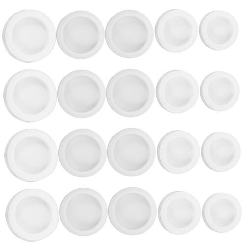 ROMISBABA 50 Stück Silikon Sparbüchsen Stopfen Runde Silikonverschluss Kappen in Mehreren für Keramik Sparschwein Münzbehälter Bank Box Closure Coin Jar Cover Coin Holder Plug ROMISBABA 50 Stück Silikon Sparbüchsen Stopfen Runde Silikonverschluss Kappen in Mehreren für Keramik Sparschwein Münzbehälter Bank Box Closure Coin Jar Cover Coin Holder Plug von ROMISBABA