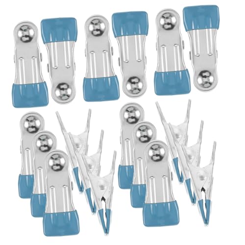 ROMISBABA 50 Stück Teiliges Edelstahl Poolabdeckungsklammern Windfeste Kleine Clips mit Glatten Kanten für Sichere Befestigung von Schwimmbeckenabdeckungen Vielseitig Einsetzbar im Garten von ROMISBABA