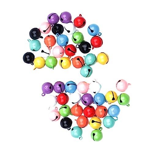 ROMISBABA 50stücke Weihnachtsglocken Mini-deko Aus Buntem Zum Aufhängen An Baum Tür Und Wand Für Festliche Feiern Und Kreative Dekoration ROMISBABA 50stücke Weihnachtsglocken Mini-deko Aus Buntem Zum Aufhängen An Baum Tür Und Wand Für Festliche Feiern Und Kreative Dekoration von ROMISBABA