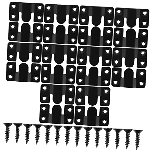 ROMISBABA 6 Paare Ineinandergreifende Aufhänger mit Schrauben Möbelverbinder für Bilderrahmen Spiegelhalter Robuste Wandbefestigung für Schwere Spiegel und Holzschränke ROMISBABA 6 Paare Ineinandergreifende Aufhänger mit Schrauben Möbelverbinder für Bilderrahmen Spiegelhalter Robuste Wandbefestigung für Schwere Spiegel und Holzschränke von ROMISBABA