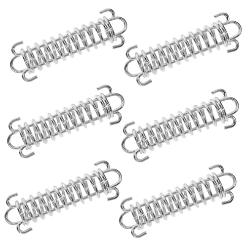 ROMISBABA 6 Stück Elastische Federspanner aus Karbonstahl Windfeste Zeltspannhaken für Camping Outdoor Stoßdämpfende Zugfedern für Sonnensegel Markisen Robust und Einfach Montierbar ROMISBABA 6 Stück Elastische Federspanner aus Karbonstahl Windfeste Zeltspannhaken für Camping Outdoor Stoßdämpfende Zugfedern für Sonnensegel Markisen Robust und Einfach Montierbar von ROMISBABA