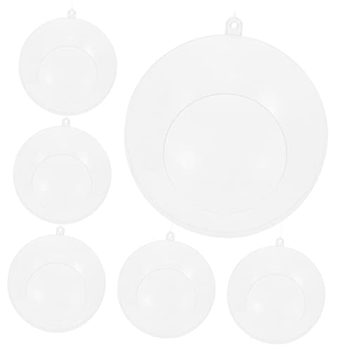 ROMISBABA 6 Stück Kugel Pflanzenhalter Transparent Luftpflanzen Halter Dekoration für Garten Wohnzimmer Tisch Mittelstück ROMISBABA 6 Stück Kugel Pflanzenhalter Transparent Luftpflanzen Halter Dekoration für Garten Wohnzimmer Tisch Mittelstück von ROMISBABA