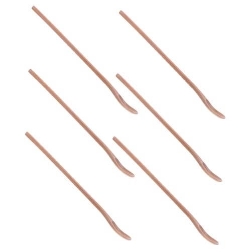 ROMISBABA 6 Stück Lange Holzlöffel mit Griff Natürliche Kleine Rührlöffel für Honig Kaffee Tee Cocktails und Marmelade Leichte Handliche Holzstäbchen für Vielseitiges Küchenrühren ROMISBABA 6 Stück Lange Holzlöffel mit Griff Natürliche Kleine Rührlöffel für Honig Kaffee Tee Cocktails und Marmelade Leichte Handliche Holzstäbchen für Vielseitiges Küchenrühren von ROMISBABA