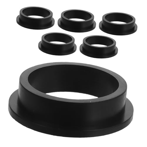 ROMISBABA 6 Stück Teiliges Pool Pump Dichtung Kit O Ringe Schwarz Kompatibel mit Intex Sandfiltermotor Langlebig Witterungsbeständig Einfache Installation für Poolschlauch Abdichtung von ROMISBABA