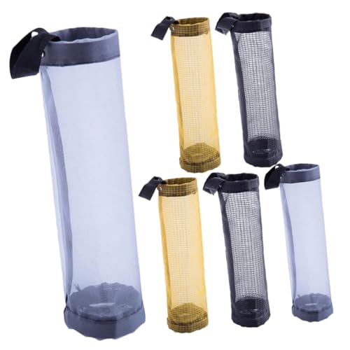 ROMISBABA 6 Stück Teiliges Wandhänger für Plastiktüten Großer Kapazitäts Organizer mit Netzdesign Wiederverwendbarer Küchenbeutelspender für Müllsäcke Praktische Aufbewahrungslösung für ROMISBABA 6 Stück Teiliges Wandhänger für Plastiktüten Großer Kapazitäts Organizer mit Netzdesign Wiederverwendbarer Küchenbeutelspender für Müllsäcke Praktische Aufbewahrungslösung für von ROMISBABA