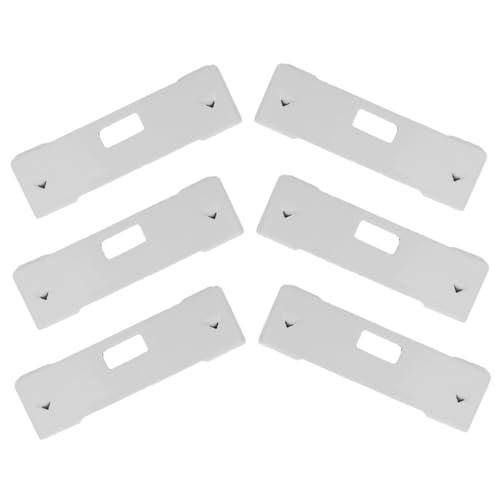 ROMISBABA 6 Stück Weiße Metall Clips für Vertikaljalousien Einfach zu Installierende Reparaturlaschen Passend für Vertikale Lamellen Langlebig und Praktische Jalousie Ersatzteile ROMISBABA 6 Stück Weiße Metall Clips für Vertikaljalousien Einfach zu Installierende Reparaturlaschen Passend für Vertikale Lamellen Langlebig und Praktische Jalousie Ersatzteile von ROMISBABA