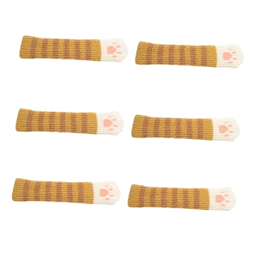 ROMISBABA 6Stücke Türgriffschutzabdeckung Katzenpfoten Muster Doppellagig Rutschfest Kollision Türgriffhülle für Türknäufe im Schlafzimmer Gestreift ROMISBABA 6Stücke Türgriffschutzabdeckung Katzenpfoten Muster Doppellagig Rutschfest Kollision Türgriffhülle für Türknäufe im Schlafzimmer Gestreift von ROMISBABA