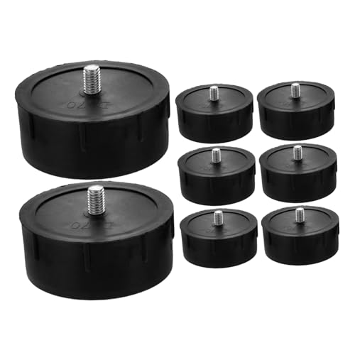 ROMISBABA 8 Stück Teiliges Cat Climbing Frame Rohrstopper für DIY Katzenbaum Reparatur Stabile Kratzpfosten Endkappen Einfache Nahtlose Integration Verbesserte Stabilität für Sicheres von ROMISBABA