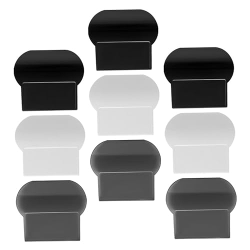 ROMISBABA 9 Stück Toilettensitzheber Griff Selbstklebender Toilettendeckelheber Vermeidet Berührung Hygienisch Einfache Montage Für Sauberen Wc Sitz von ROMISBABA