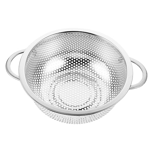 ROMISBABA Abtropfkörbchen für Obst und Gemüse Multifunktionales Küchensieb mit Feinen Löchern zum Waschen und Abtropfen der Küche Silber ROMISBABA Abtropfkörbchen für Obst und Gemüse Multifunktionales Küchensieb mit Feinen Löchern zum Waschen und Abtropfen der Küche Silber von ROMISBABA
