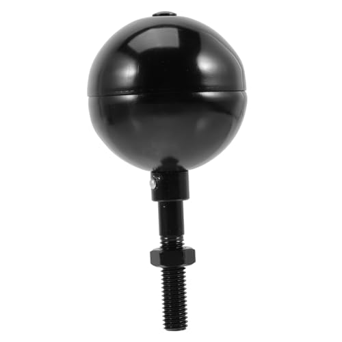 ROMISBABA Aluminium Fahnenmast Kugelaufsatz Schwarz Wetterfestes Robustes Flaggenmast Zubehör und Leicht Einfache für Outdoor Flaggenmast Langlebiger Fahnenmast Topper ROMISBABA Aluminium Fahnenmast Kugelaufsatz Schwarz Wetterfestes Robustes Flaggenmast Zubehör und Leicht Einfache für Outdoor Flaggenmast Langlebiger Fahnenmast Topper von ROMISBABA