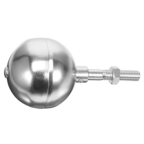 ROMISBABA Aluminium Fahnenmast Kugelkopf Wetterfester Flaggenmastkopf Silber Langlebige Fahnenmastkugel als Outdoor Flaggenstangen Dekoration Einfach zu Montierender Fahnenmastaufsatz ROMISBABA Aluminium Fahnenmast Kugelkopf Wetterfester Flaggenmastkopf Silber Langlebige Fahnenmastkugel als Outdoor Flaggenstangen Dekoration Einfach zu Montierender Fahnenmastaufsatz von ROMISBABA