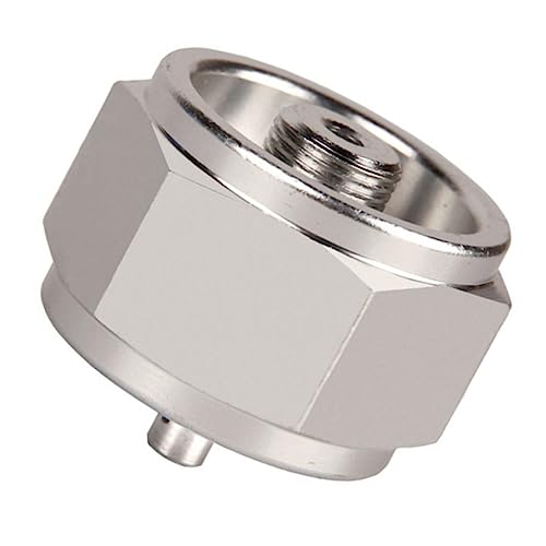 ROMISBABA Aluminium Gas Tank Adapter Campingkocher Outdoor Robust Langlebig Passend für Grill und Zelten von ROMISBABA