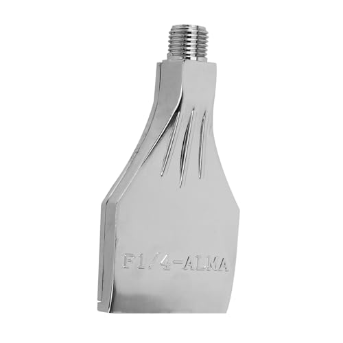 ROMISBABA Aluminiumlegierung Flachdüse Luftsprühdüse mit Befestigungsloch Effiziente Luftblasdüse für Druckluftkompressoren Langlebig Staubfrei Windtrocknend Einsetzbar ROMISBABA Aluminiumlegierung Flachdüse Luftsprühdüse mit Befestigungsloch Effiziente Luftblasdüse für Druckluftkompressoren Langlebig Staubfrei Windtrocknend Einsetzbar von ROMISBABA