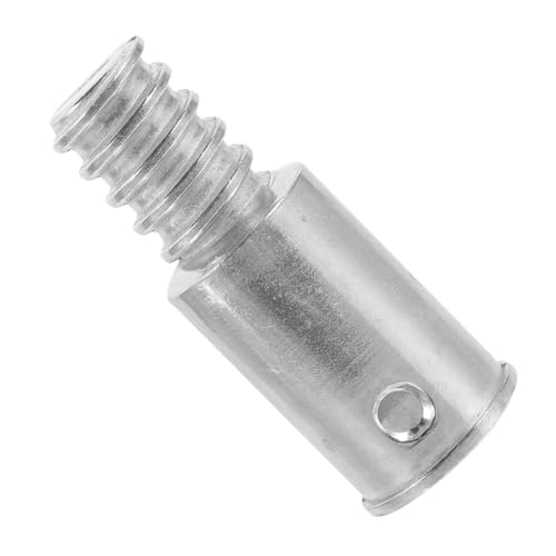 ROMISBABA Aluminiumlegierung Gewindekopf Ersatzadapter Gewindespitze für Besenstiel Reparaturset Passend für Reinigungsstangen Haushalt und Gewerbe von ROMISBABA