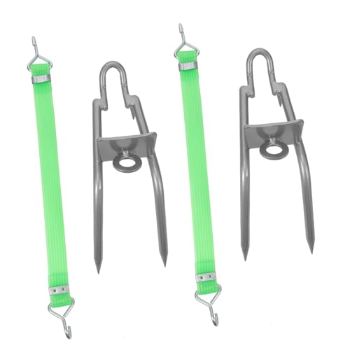 ROMISBABA Baumkletterspikes aus Stahl mit Verstellbaren Stretchbändern Robustes Kletterwerkzeug für Baum und Stangenklettern Leichtes Tragbares Set für Jagd und Outdoor Einsätze ROMISBABA Baumkletterspikes aus Stahl mit Verstellbaren Stretchbändern Robustes Kletterwerkzeug für Baum und Stangenklettern Leichtes Tragbares Set für Jagd und Outdoor Einsätze von ROMISBABA