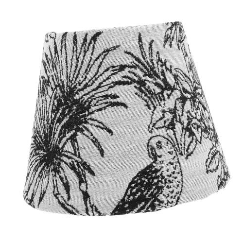 ROMISBABA Bestickter Stoff lampenschirm mit Metallrahmen Ersatz für Tischlampen Vielseitiger Lampenschirm für Kronleuchter Steh Deckenleuchten Tropisches Blumenmuster ROMISBABA Bestickter Stoff lampenschirm mit Metallrahmen Ersatz für Tischlampen Vielseitiger Lampenschirm für Kronleuchter Steh Deckenleuchten Tropisches Blumenmuster von ROMISBABA