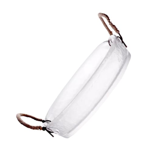 ROMISBABA Binaural Handle Glass Bowl Dickboden Servierschale Salatschüssel Transparent Kreatives Design für Partys Familie Hochzeit Restaurant ROMISBABA Binaural Handle Glass Bowl Dickboden Servierschale Salatschüssel Transparent Kreatives Design für Partys Familie Hochzeit Restaurant von ROMISBABA