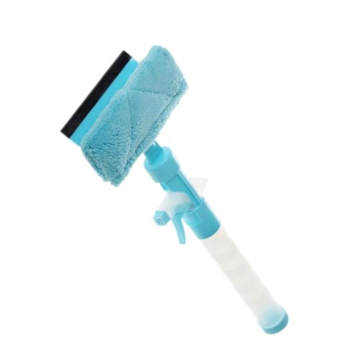 ROMISBABA Blauer Multifunktionaler Fensterwischer mit Sprühfunktion Fensterabzieher Praktischer Glasreiniger für Bad Dusche Auto und Haushalt ROMISBABA Blauer Multifunktionaler Fensterwischer mit Sprühfunktion Fensterabzieher Praktischer Glasreiniger für Bad Dusche Auto und Haushalt von ROMISBABA