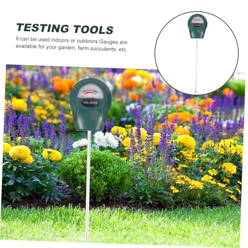 ROMISBABA Bodentester Soil Ph Messgerät Digitaler Garten Bodensensor mit Großem Display Tragbar Präzise Ph messung für Pflanzen Einfache Handhabung Geeignet für Garten Landwirtschaft von ROMISBABA